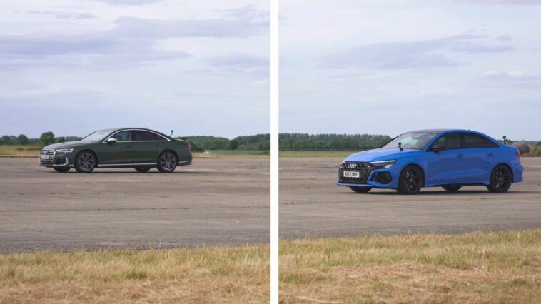 Audi RS3 vs Audi S8