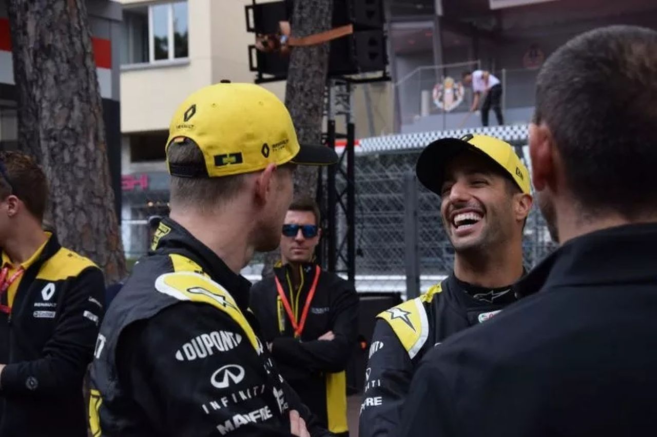 Daniel Ricciardo i Nico Hulkenberg