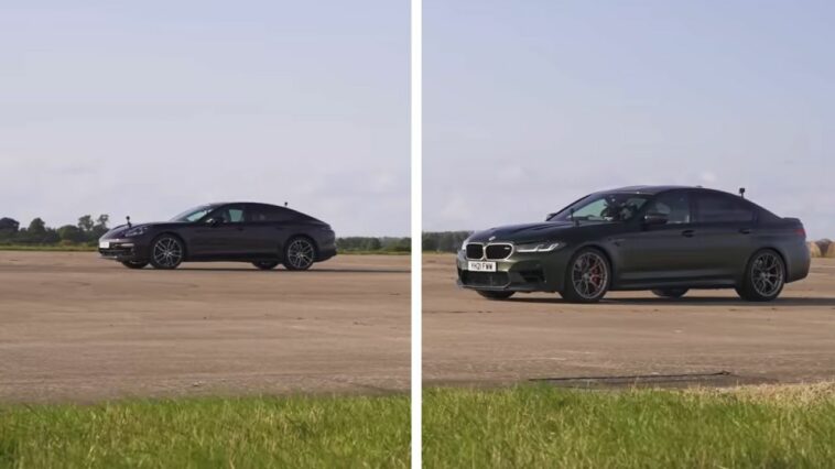 BMW M5 CS kontra Porsche Panamera Turbo S
