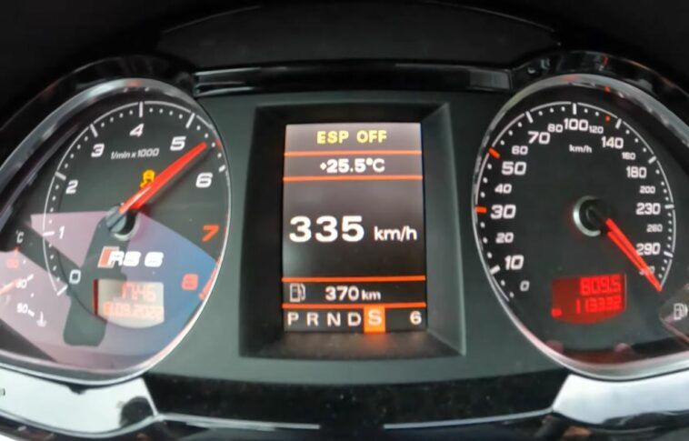 Audi RS6 C6 top speed