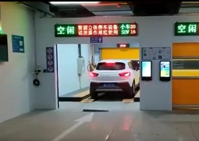 Autonomiczny parking w Chinach