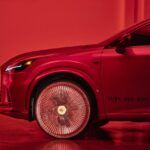 Lexus RX Ruby Red Rim