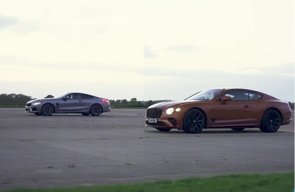 Bentley Continental GT vs BMW M8 Competition