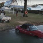BMW M Roadster wyławiane z jeziora