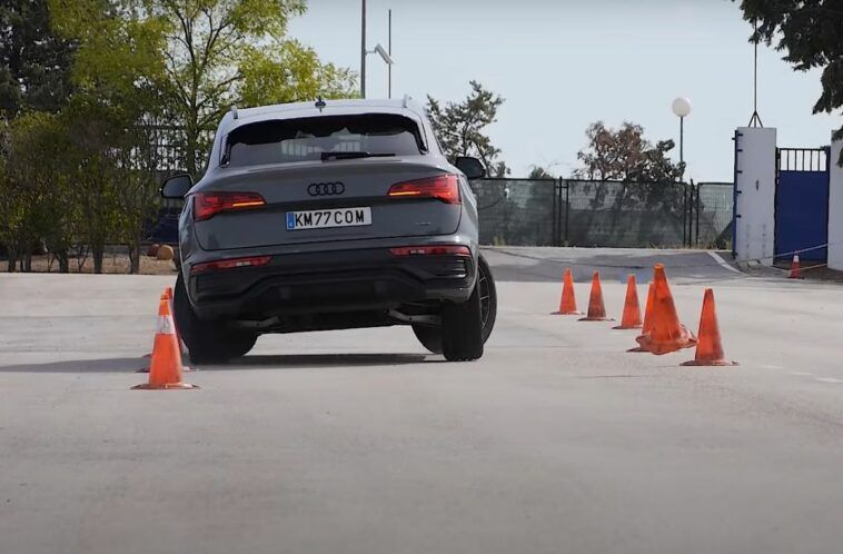 Audi Q5 Sportback test łosia