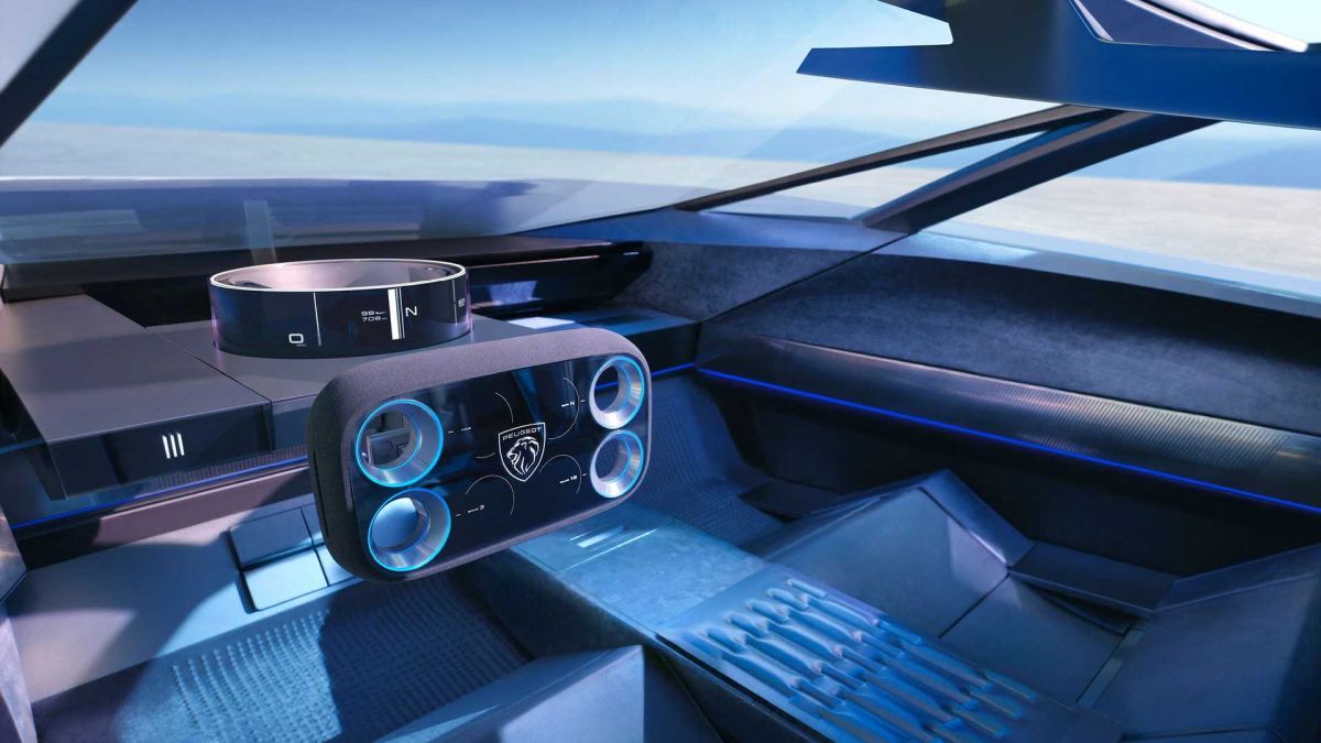 Peugeot Inception Concept - wnętrze