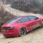 Tesla Model 3 off-road