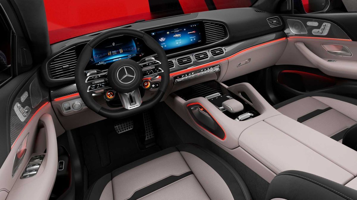 Mercedes-Benz GLE 2023 - wnętrze