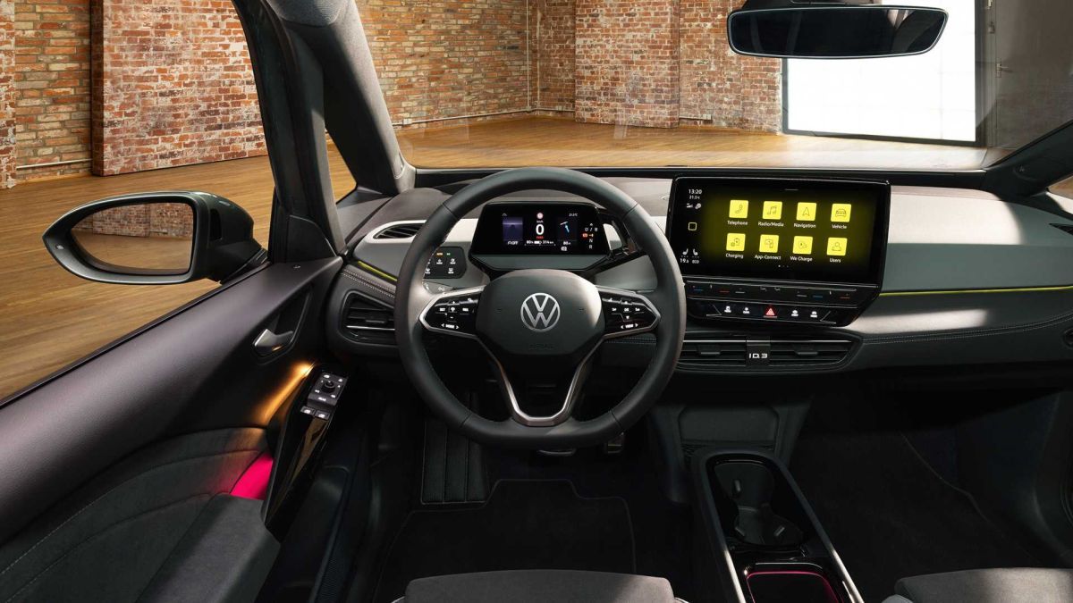 Volkswagen ID3 2024 wnętrze
