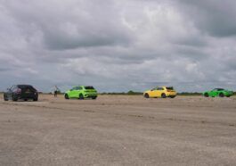 Porsche 718 Boxster GTS vs M2, RS3 and A45S
