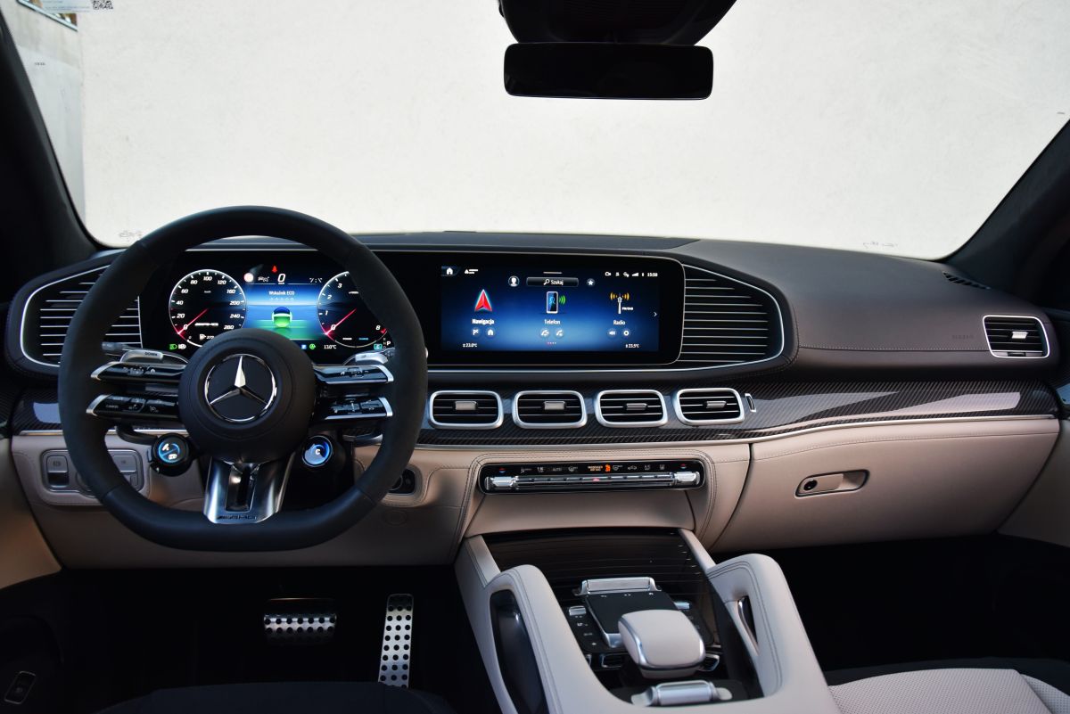 Mercedes-AMG GLE Coupe - wnętrze