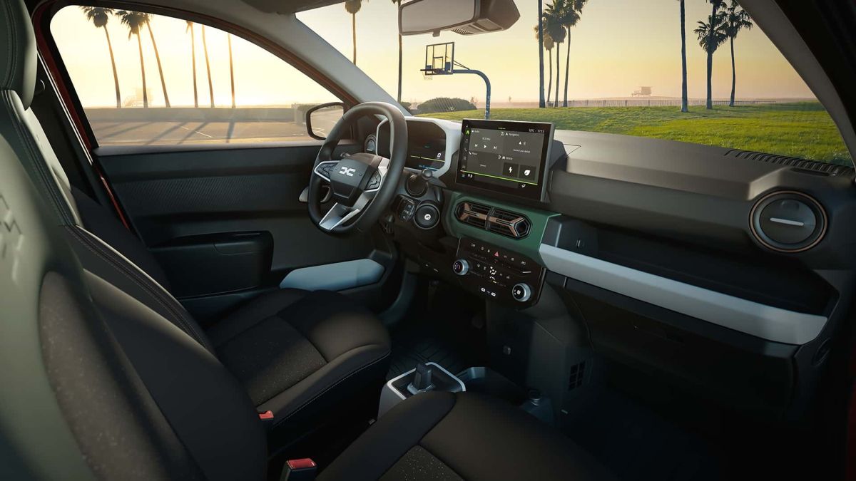 Dacia Spring 2024 - wnętrze