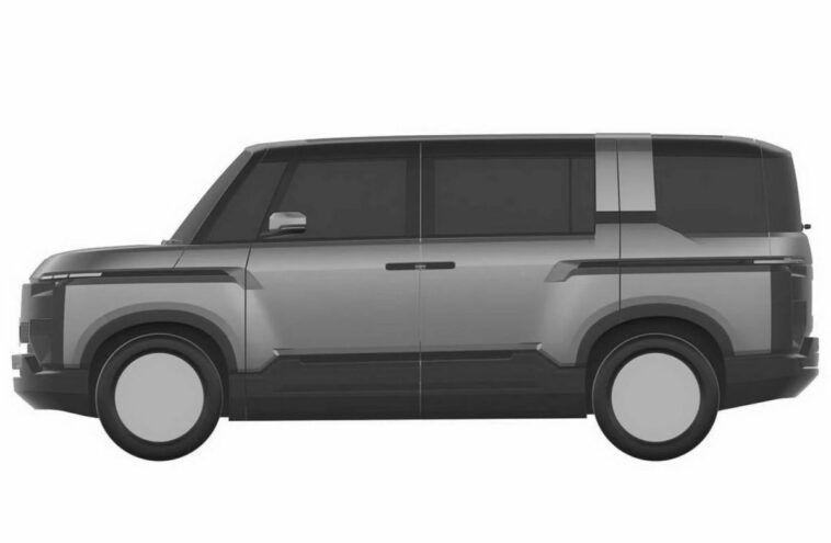 Toyota X-Van - grafiki patentowe